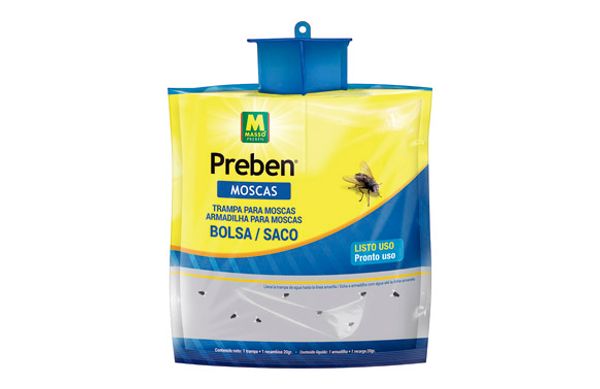 TRAMPA MOSCAS BOLSA 