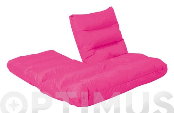 SOFA NILON POSICIONES 115X114X17CM FUCSIA