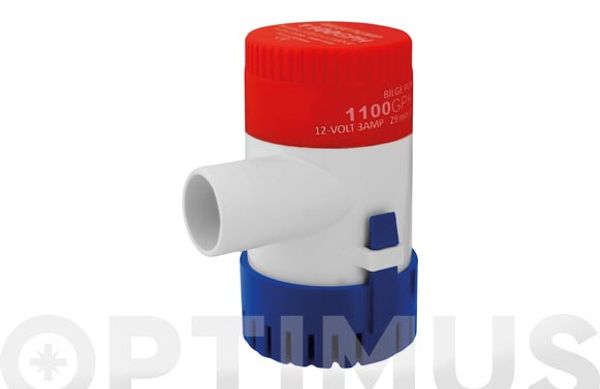 BOMBA SUMERGIBLE AGUAS LIMPIAS 12V 4200 L/H