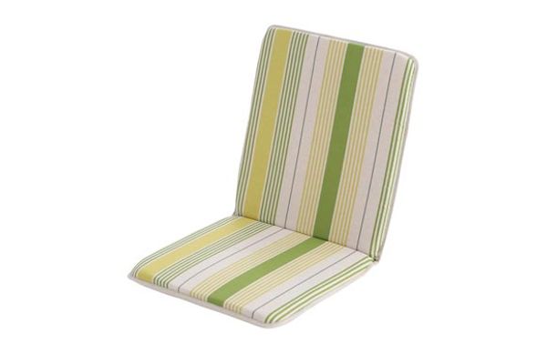 COJIN SILLA + RESPALDO RAYAS/CRUDO 94 X 48 X 4CM