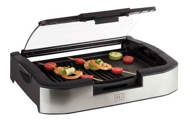 PLANCHA ELECTRICA ASAR ELECTRICA CON TAPA 1800 W 44,5 X 32,5 CM