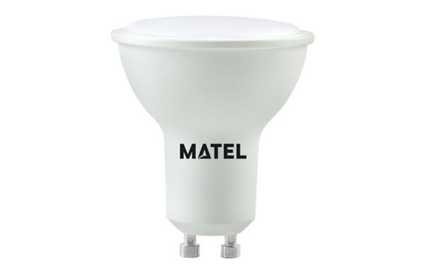 BOMBILLA DICROICA LED GU10 8W 800LM 6400K