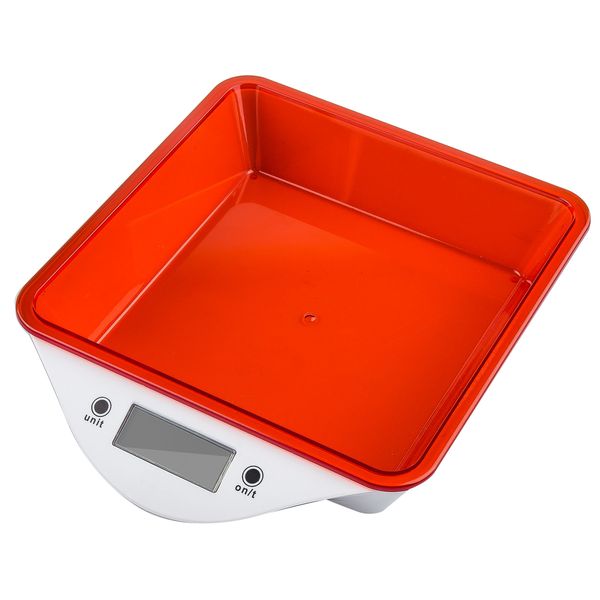 BALANZA COCINA ELECTRONICA C/RECIPIENTE 1GR-5KG