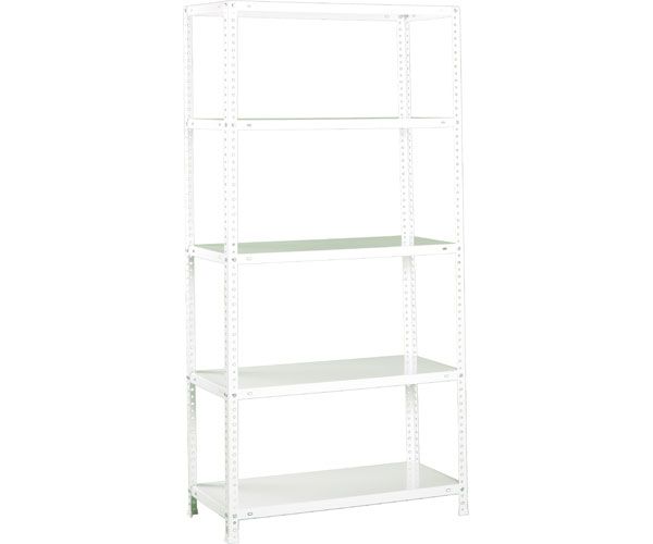 ESTANTERIA ORDEN 5 BALDAS CON TORN BLANCO SIMONCLICK 200 X 100 X 40 CM