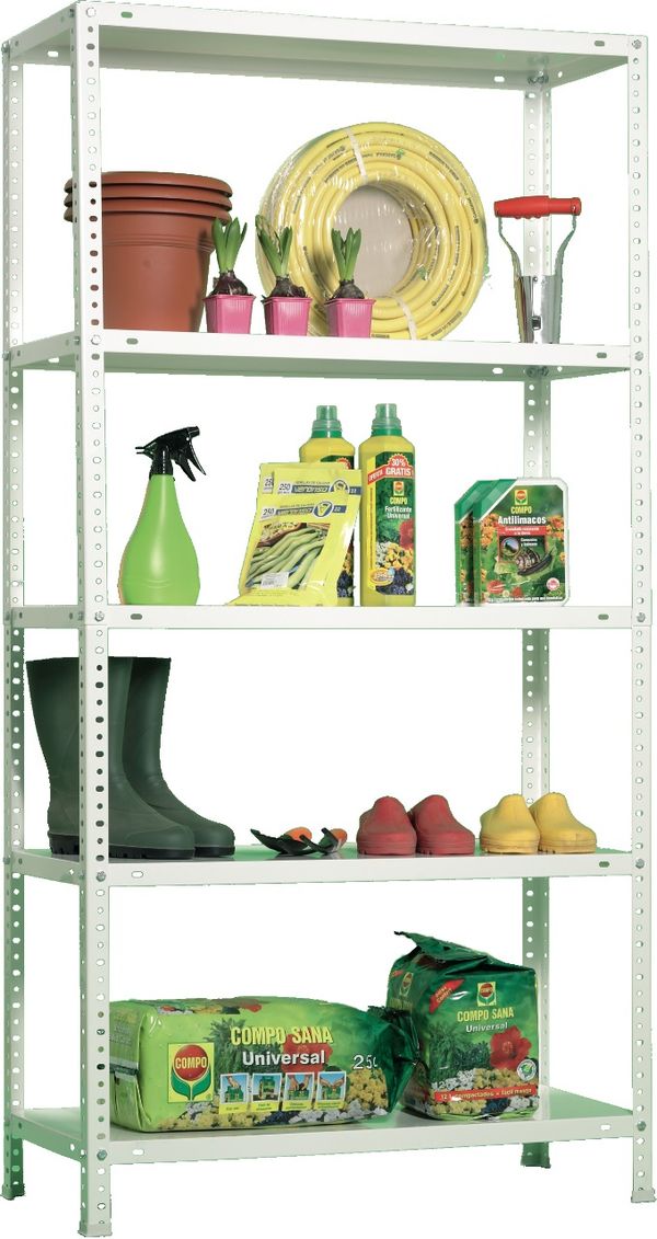 ESTANTERIA ORDEN 3 BALDAS CON  TORN MET BLANCO SIMONCLAS 180 X 90 X 30 CM