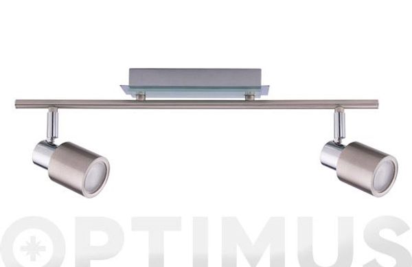 REGLETA BAJO CONSUMO 2GU10 SIENA 11 W 52 CM