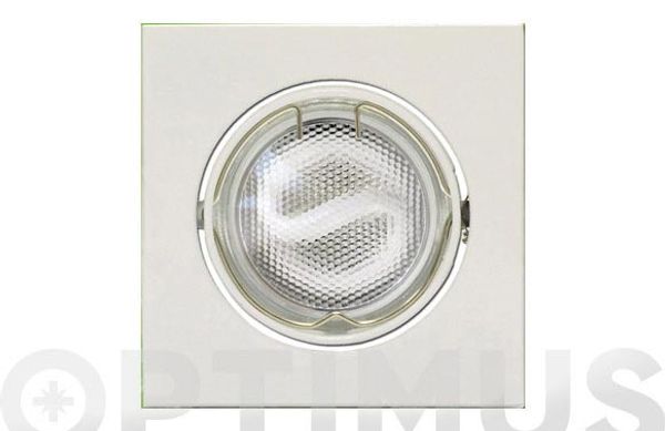 EMPOTRABLE BASCULANTE BAJO CONS CUADRADO PACK3 BLANCO 11W