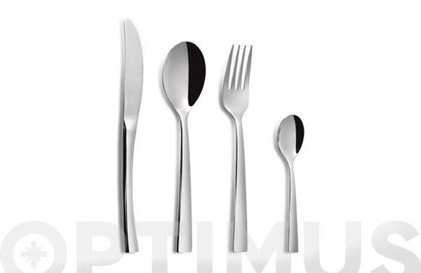 CUBERTERIA 24 PIEZAS MADRID-2.5MM