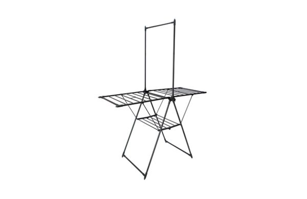 TENDEDERO ACERO ALAS + BARRA TRAMONTANA NEGRO