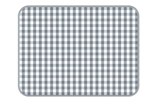 TAPETE ESCURRIDOR MICROFIBRA 41 X 46 CM CUADRO GRIS