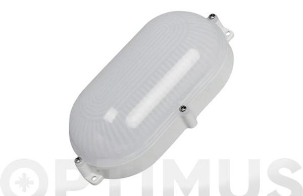 APLIQUE EXTERIOR OVAL LED IP65 LUZ NEUTRA 9W