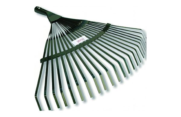 ESCOBA RECOGEHOJAS METALICA SIN MANGO