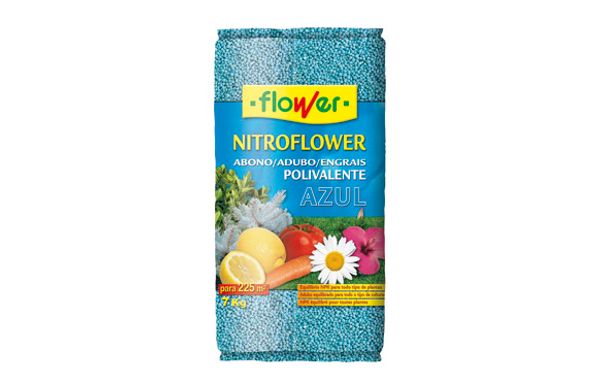 ABONO NITROFLOWER AZUL 7 KG