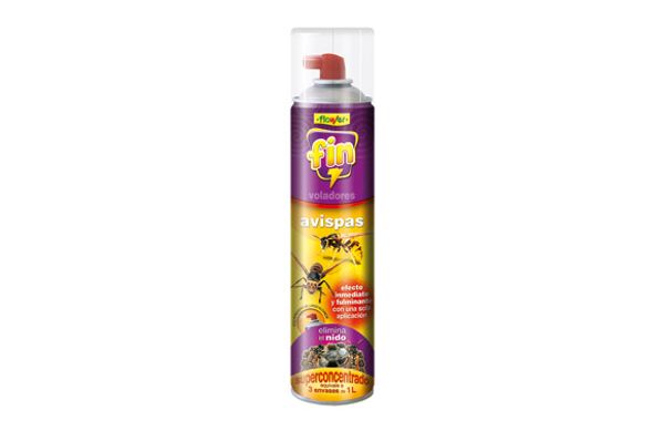 INSECTICIDA FIN AVISPAS 800 CC LARGO ALCANCE