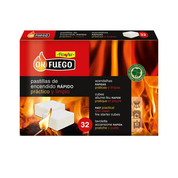 PASTILLAS BLANCA ENCENDIDO RAPIDO 32 UNIDADES