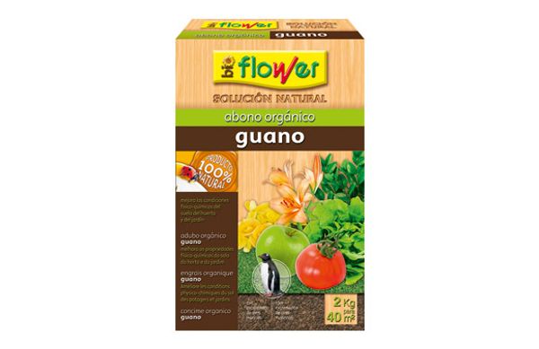 ABONO ORGANICO GUANO FLOWER 2 KG
