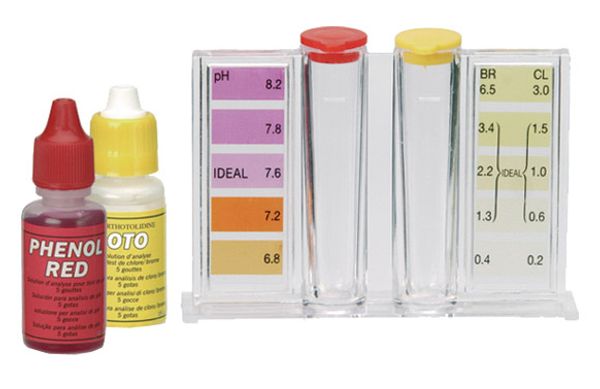 ANALIZADOR MANUAL DE PH Y CLORO PARA PISCINAS LIQUIDO