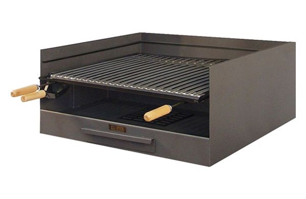 CAJON BARBACOA CON PARRILLA INOX PAELLERA 72 X 60 X 32 CM