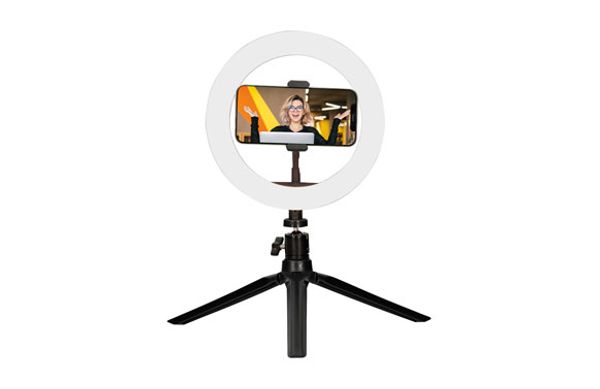 KIT ARO LUZ LED CON TRIPODE PARA SMARTPHONE