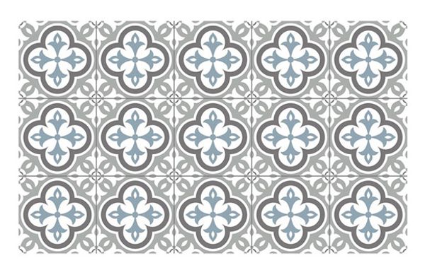 ALFOMBRA VINILICA CROMA HIDRA TOPO 45X75 CM