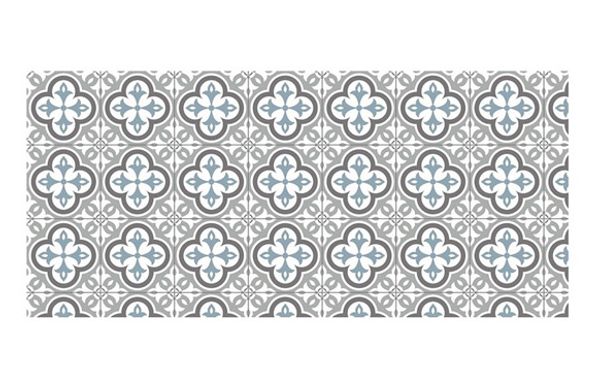 ALFOMBRA VINILICA CROMA HIDRA TOPO 50X110 CM