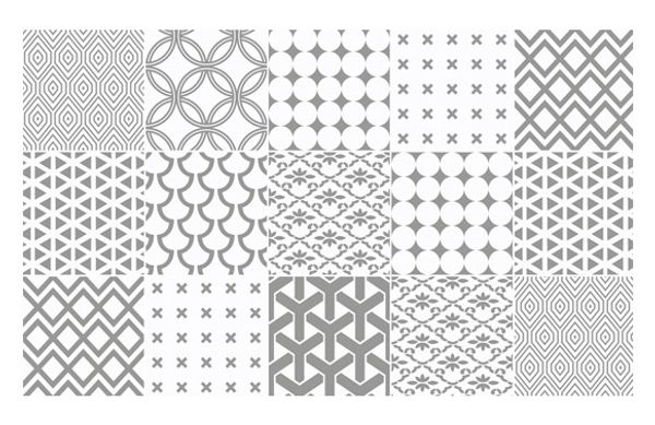 ALFOMBRA VINILICA ESTAMPADA PATCH TEXTIL 45X75CM