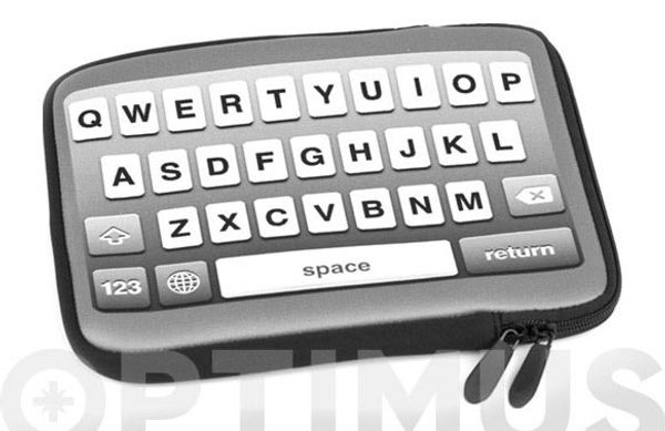 FUNDA TABLET RETRO TYPE 10" NEGRO