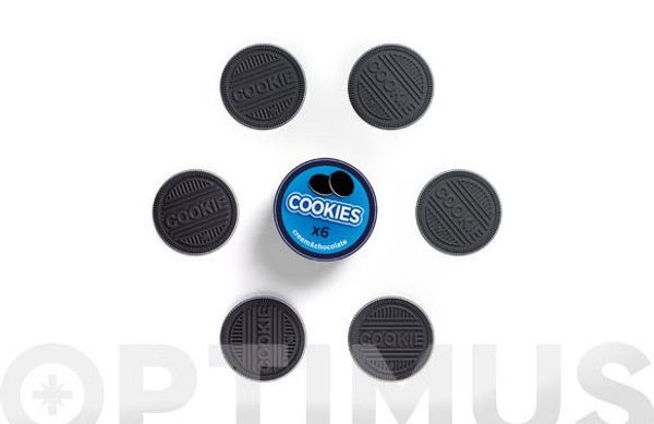 POSAVASOS PVC SET 6 UDS COOKIES