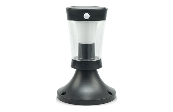 APLIQUE LED SOLAR SOBREMURO 450 LM 4000K ​​3 MODOS S-CREP. HASTA 25M2 IP54 REGULABLE - 360º - S/MOV 6M