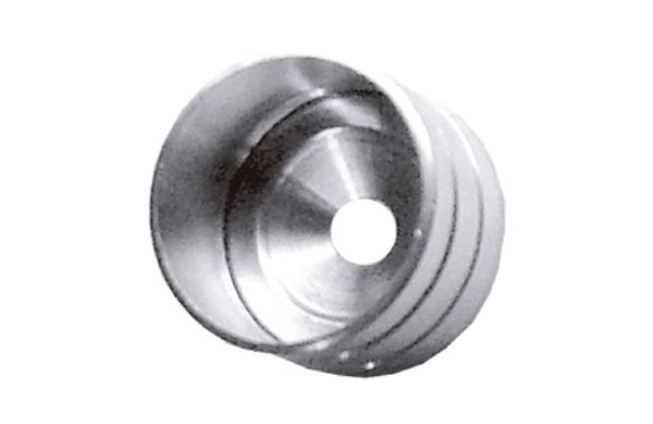 SOPORTE LATERAL PARA TUBO DE ARMARIO REDONDO 12MM NIQUEL 100UDS