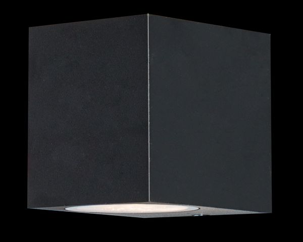 APLIQUE EXTERIOR CONFO NEGRO 1XGU10 IP44