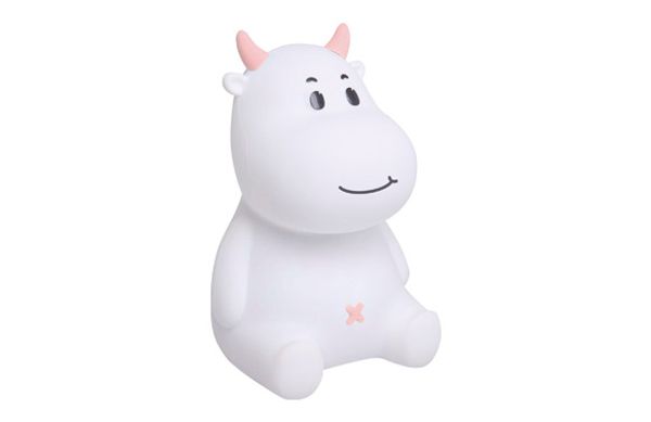 LÁMPARA PORTÁTIL INFANTIL LED RGB MICAELA 1,2W TACTIL CON FORMA DE VACA
