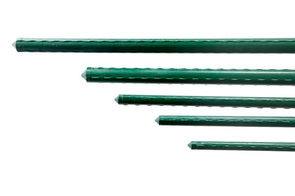 TUTOR ACERO PLASTIFICADO VERDE 11MM 1.5M 