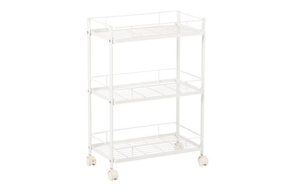 CARRITO COCINA MULTIUSOS BLANCO