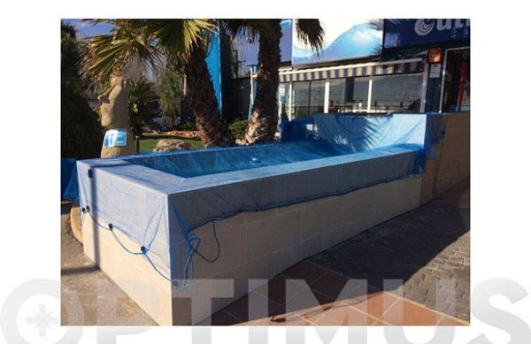 MALLA ANTIHOJAS PARA PISCINAS 5 X 5 M