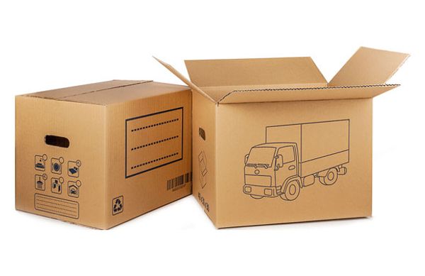 CAJA CARTON MUDANZAS CON ASA TROQUELADA 60 X 40 X 40 CM