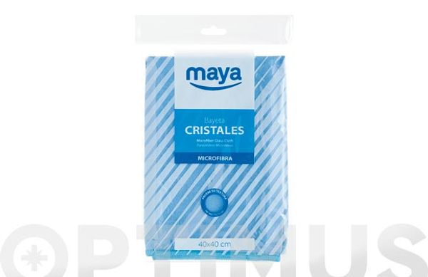 BAYETA CRISTALES MICROFIBRA 40X40 CM
