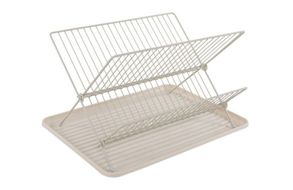 ESCURREPLATOS PLEGABLE NATURAL 43X26X35CM