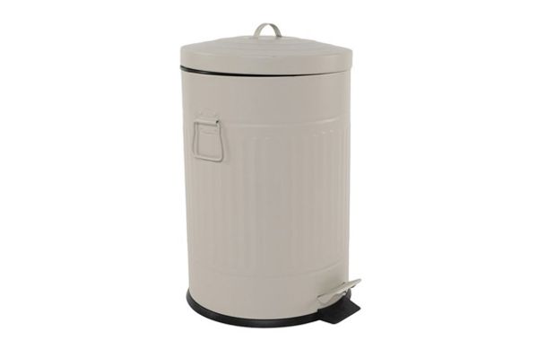 CUBO BASURA VINTAGE 20L NATURAL