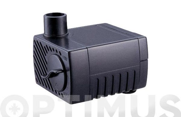 BOMBA PARA FUENTE DE SOBREMESA, 205 L / H. ALTURA CHORRO: 65 CM. DIMENSIONES: 49 X 44 X 32 CM