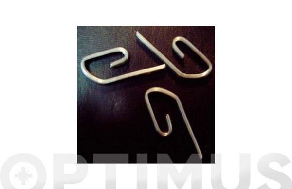 GANCHO CORTINA (CAJA 1000 U) METALICO