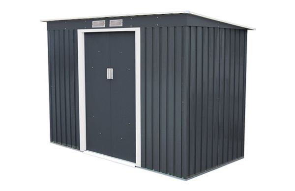 CASETA METALICA READING GRIS 3.16M² 261 X 121 X A176 CM