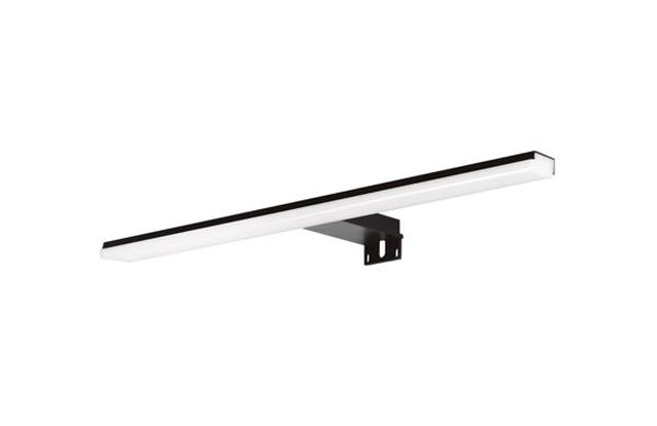 APLIQUE LED BAÑO ACABADO NEGRO 30.8CM IP44 562LM 8W