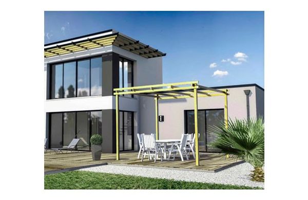 PERGOLA MADERA EMMA 420 X 300 X H240 CM