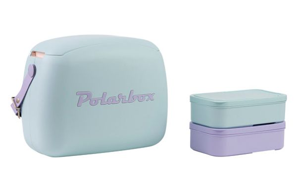 BOLSA RIGIDA NEVERA URBAN 6L CELESTE - MALVA POP