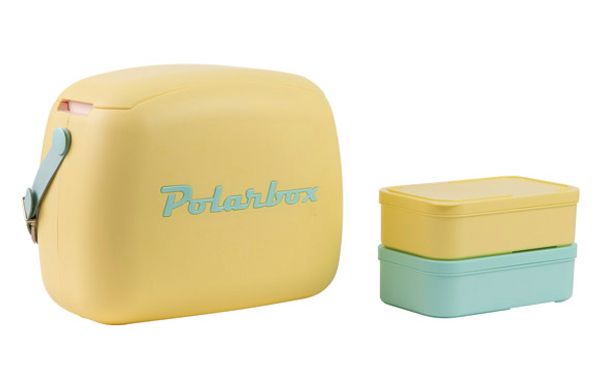 BOLSA RIGIDA NEVERA URBAN 6L AMARILLO - VERDE AGUA POP