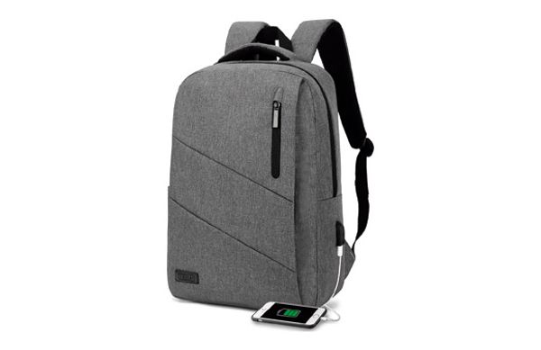 MOCHILA PARA PORTATIL CITY 15,6" GRIS