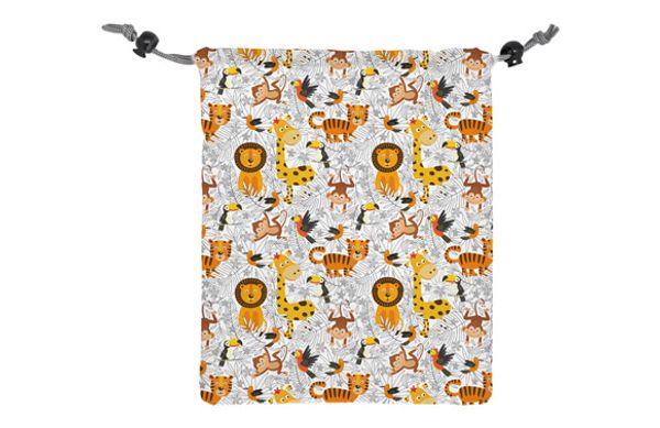 BOLSA PORTA ALIMENTOS INFANTIL LEONES