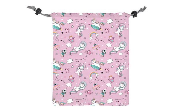 BOLSA PORTA ALIMENTOS INFANTIL UNICORNIOS