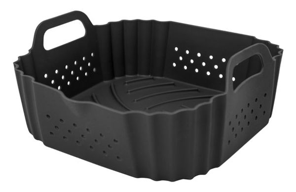 BANDEJA SILICONA PERFORADA PARA FREIDORA AIRE 20X20CM